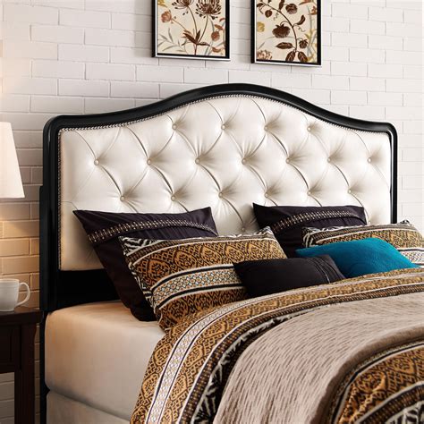 king size metal frame bed with fabric headboard|king bed with headboard shelves.